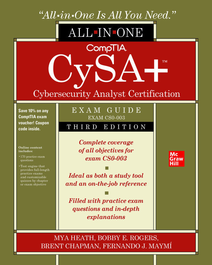 CompTIA CySA+ Cybersecurity Analyst Certification All-in-One Exam Guide (Exam CS0-003) 3rd Edition